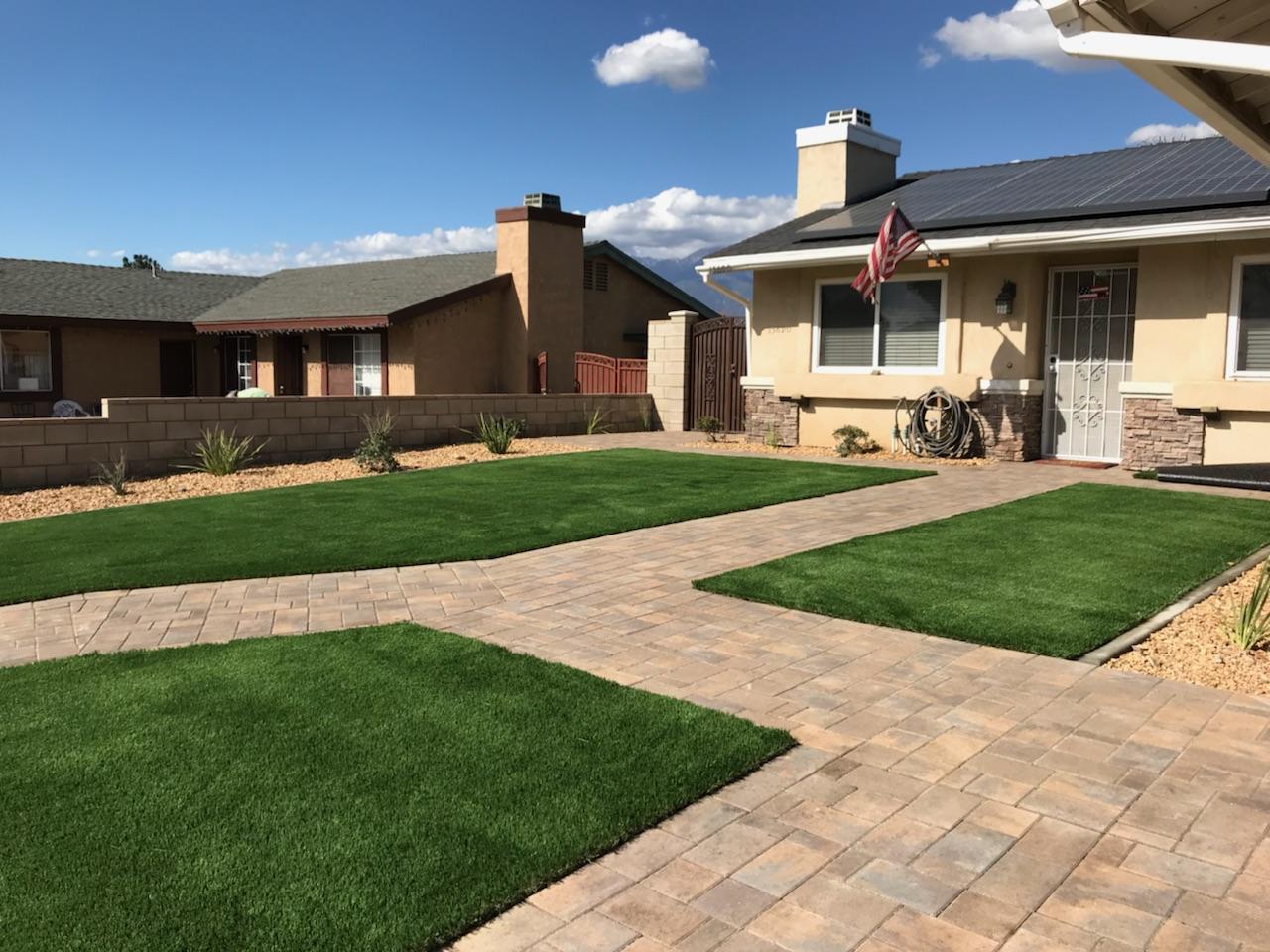 Pavers & Artificial Grass for Patios, Walkways, Driveways and More