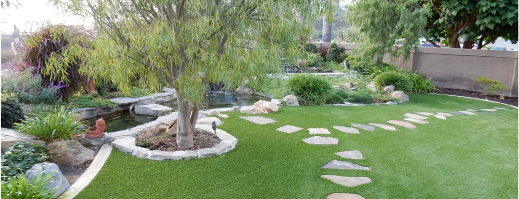 Residential Artificial Grass & Pavers for Landscapes, Walkways, Patios