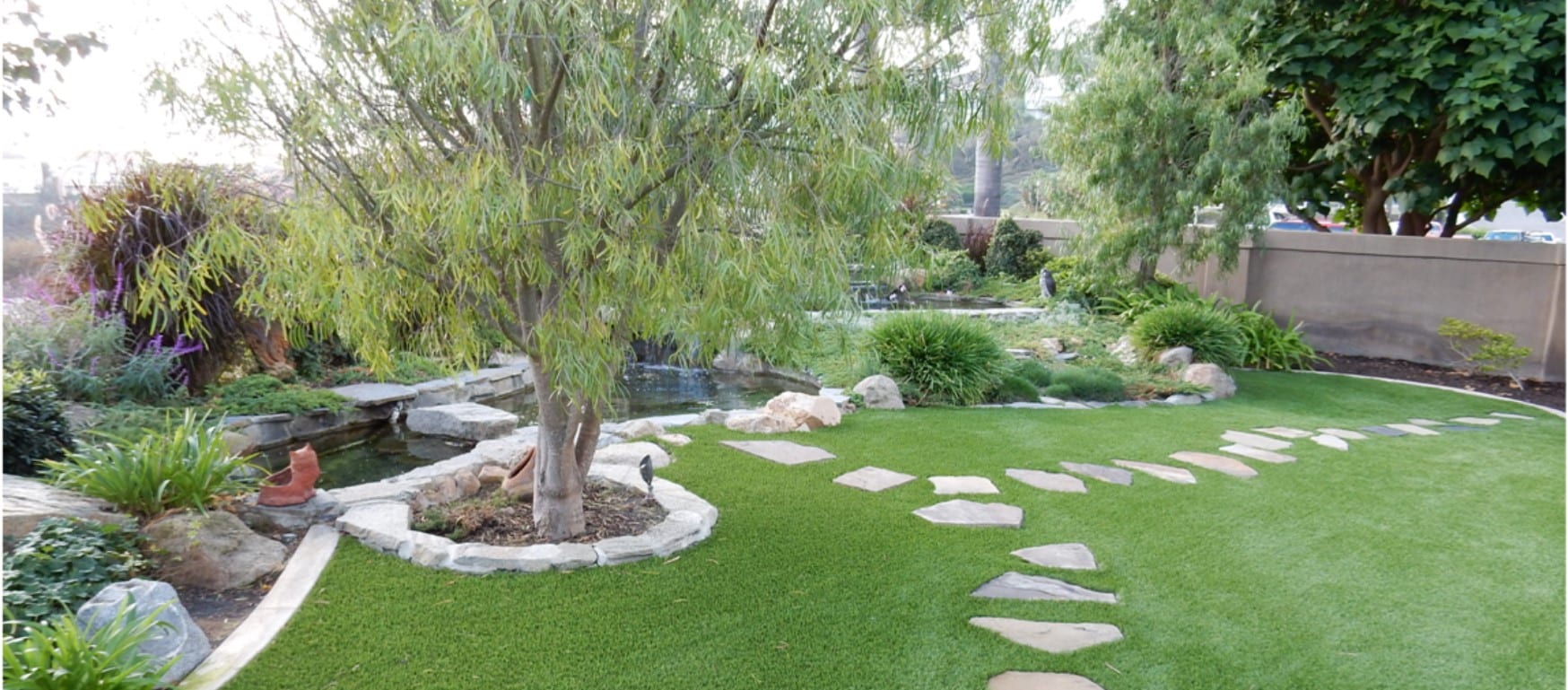 Residential Artificial Grass & Pavers for Landscapes, Walkways, Patios