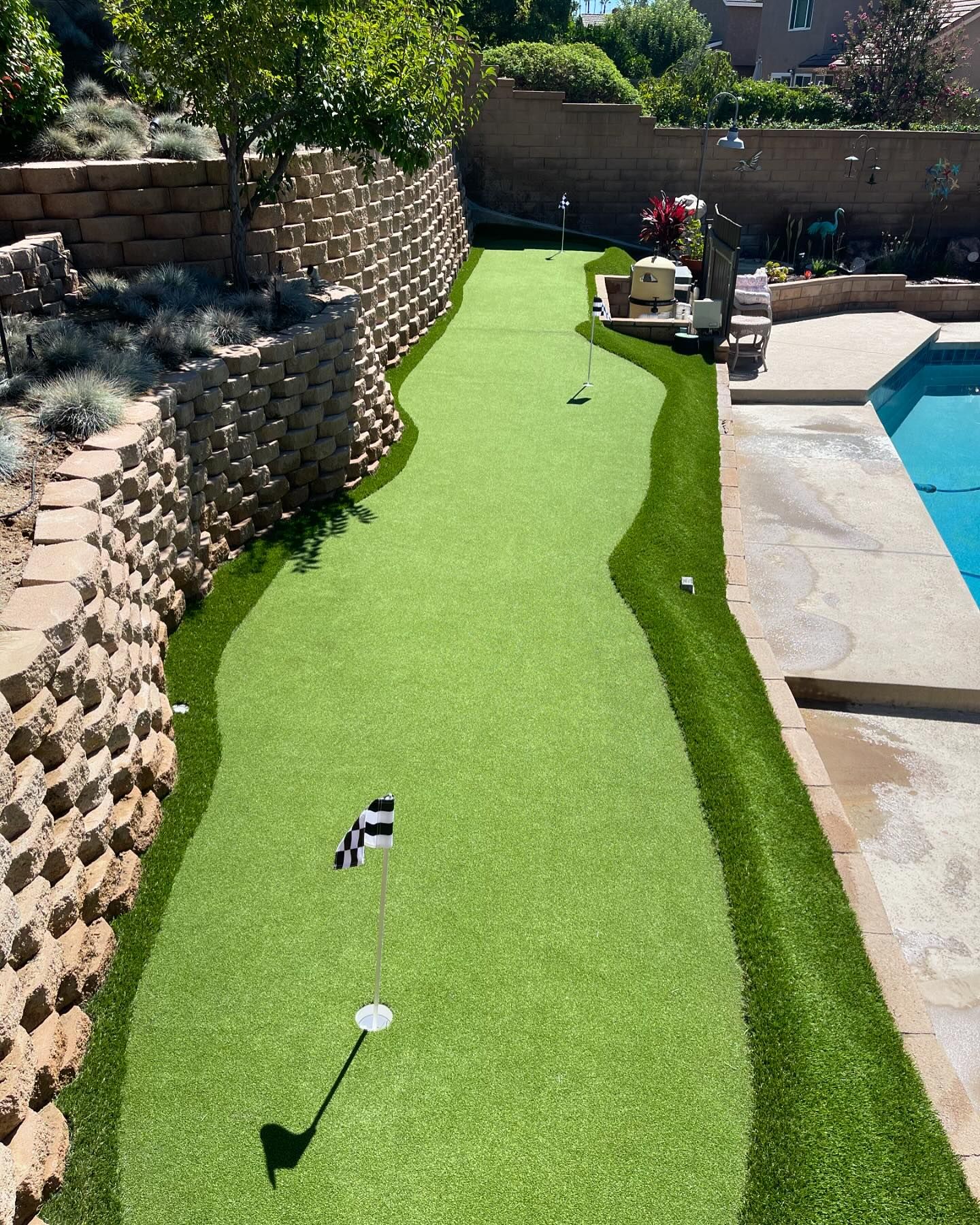 Artificial Putting Greens for backyards or business, Anaheim, CA