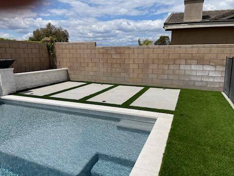 Pool Deck Pavers, Turf, Concrete & Stone Pavers Anaheim CA